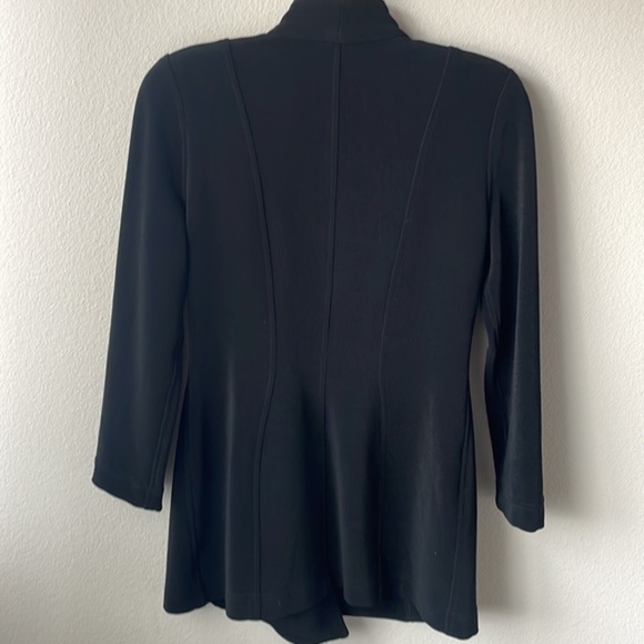 Tadashi jacket size Medium luxury black gold studded blazer dress - Picture 7 of 11